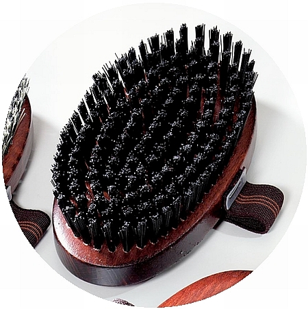 Herm Sprenger Dog Grooming Brush Strong Polypropylene Bristles 